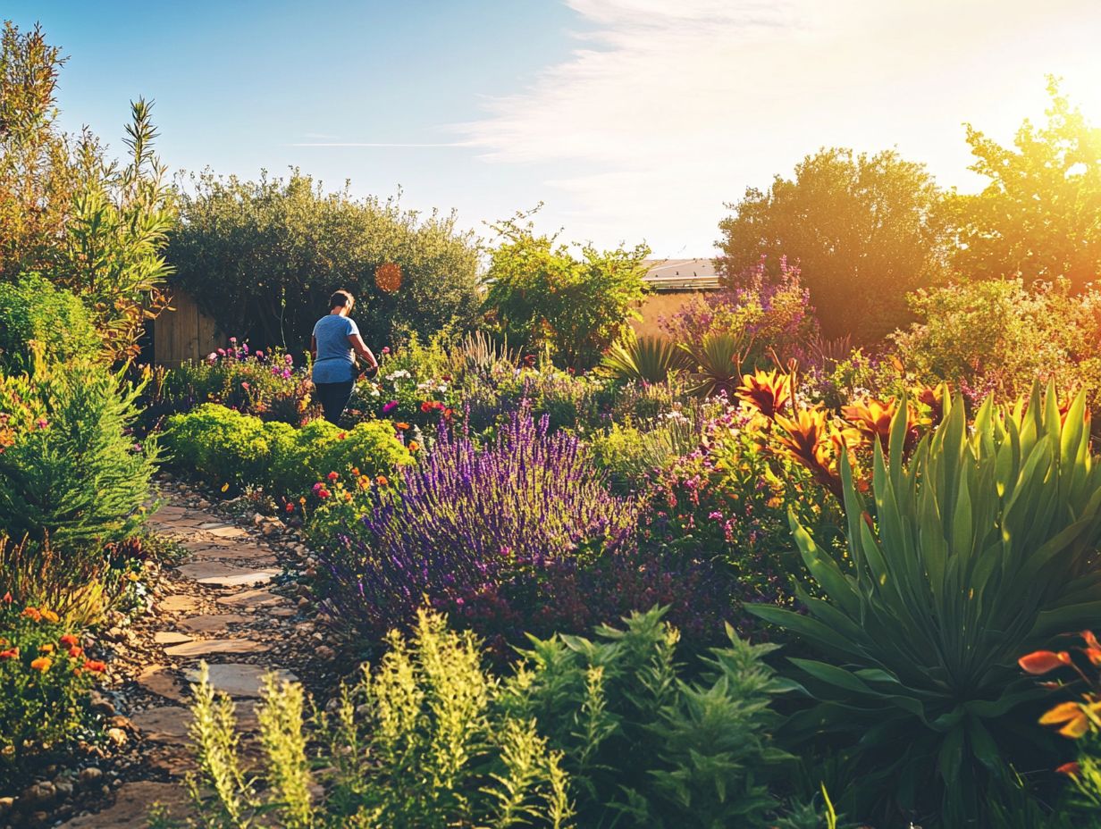 Image showing benefits of drought gardening