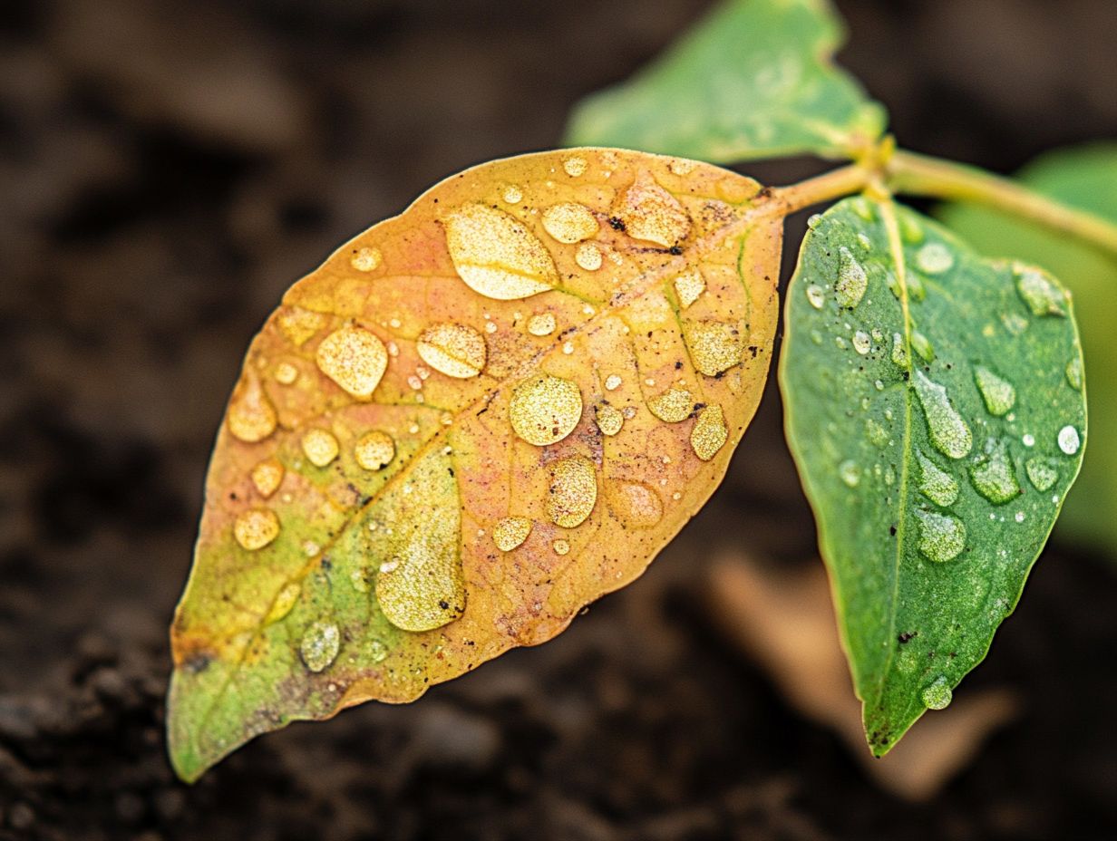 A diagram showing how to prevent overwatering in drought-resistant plants