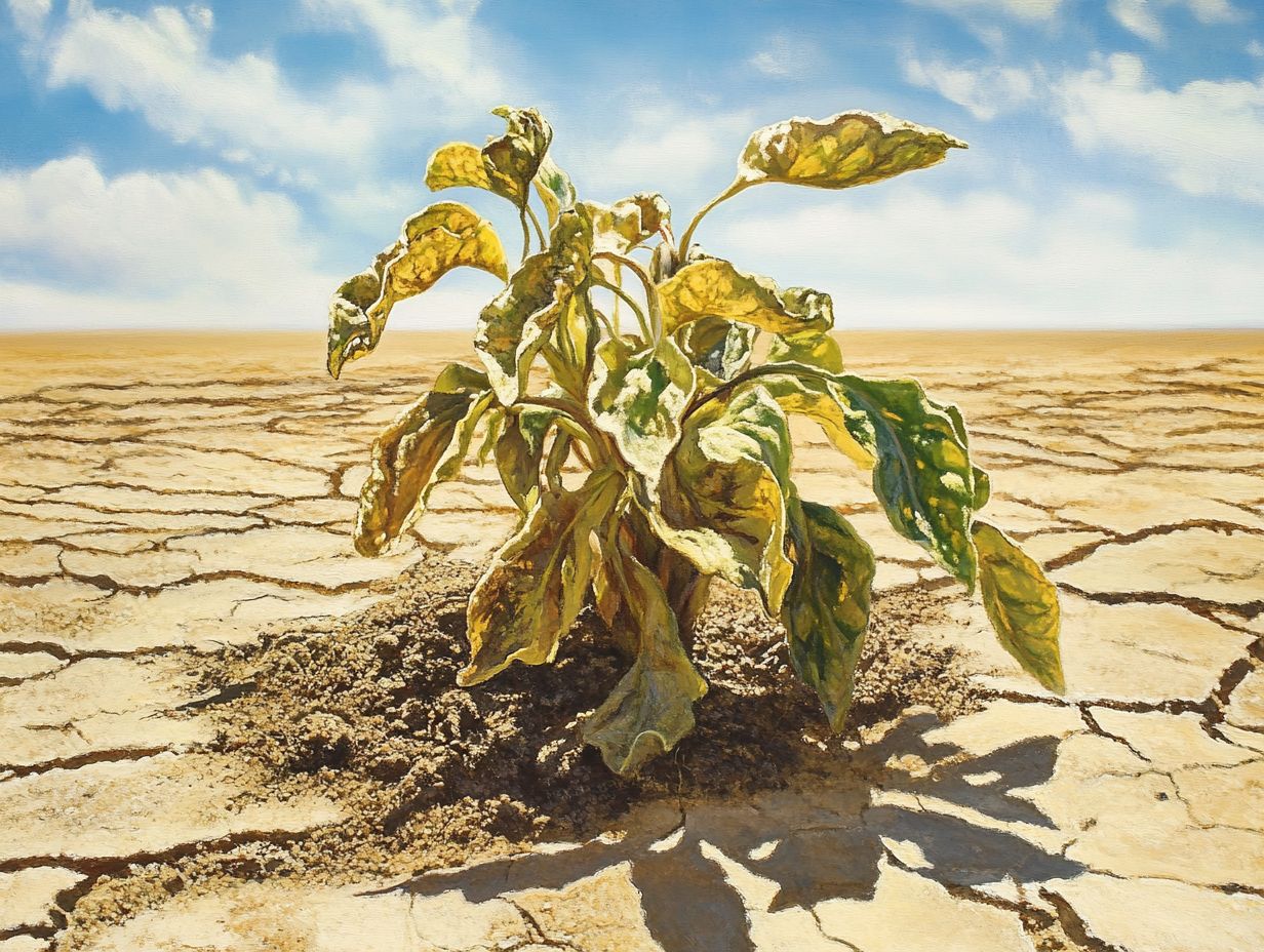 A gardener tending to drought-resistant plants, showcasing best practices for maintaining healthy plants.