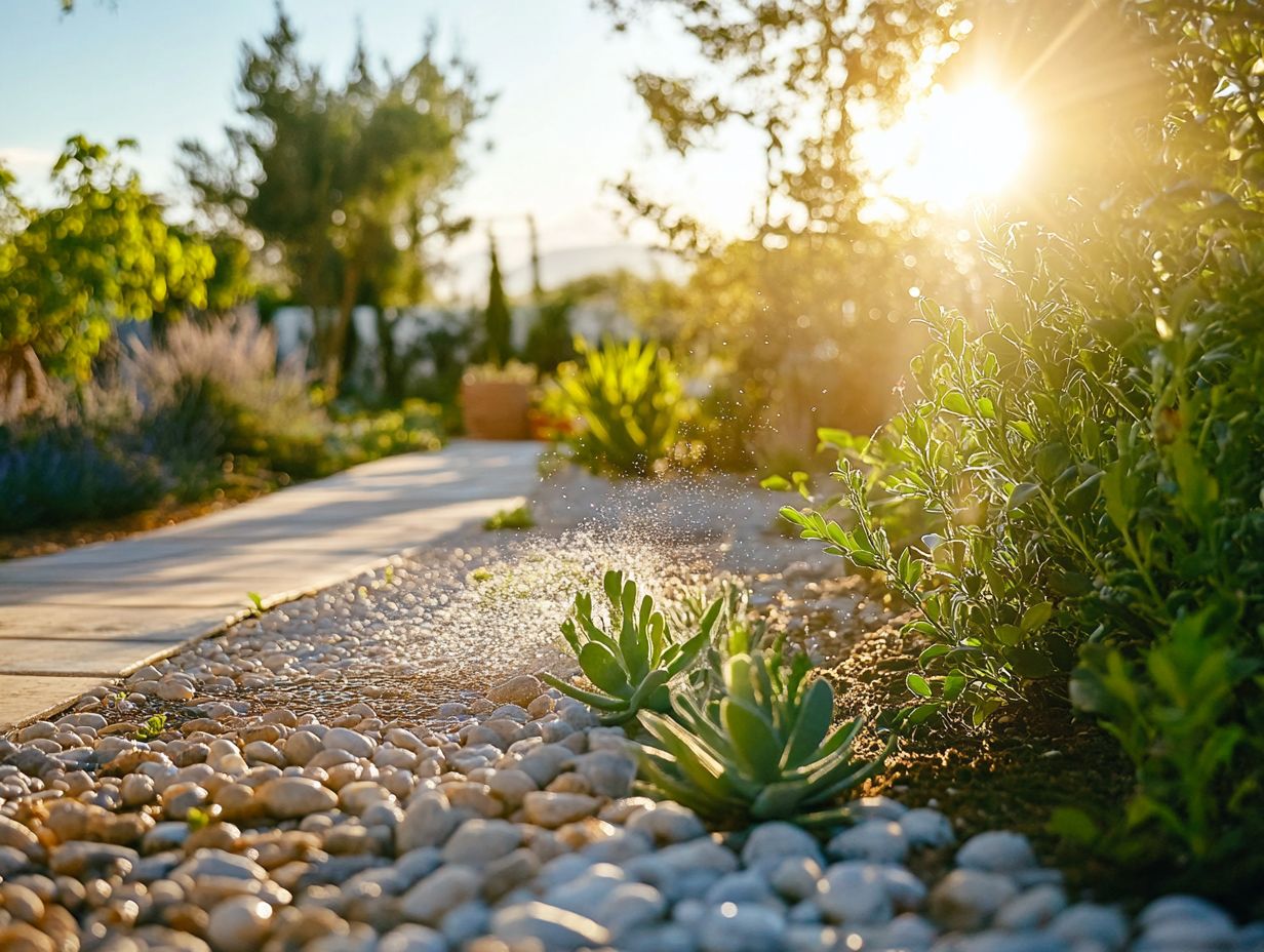 Comparison of drip irrigation and traditional methods in drought gardens