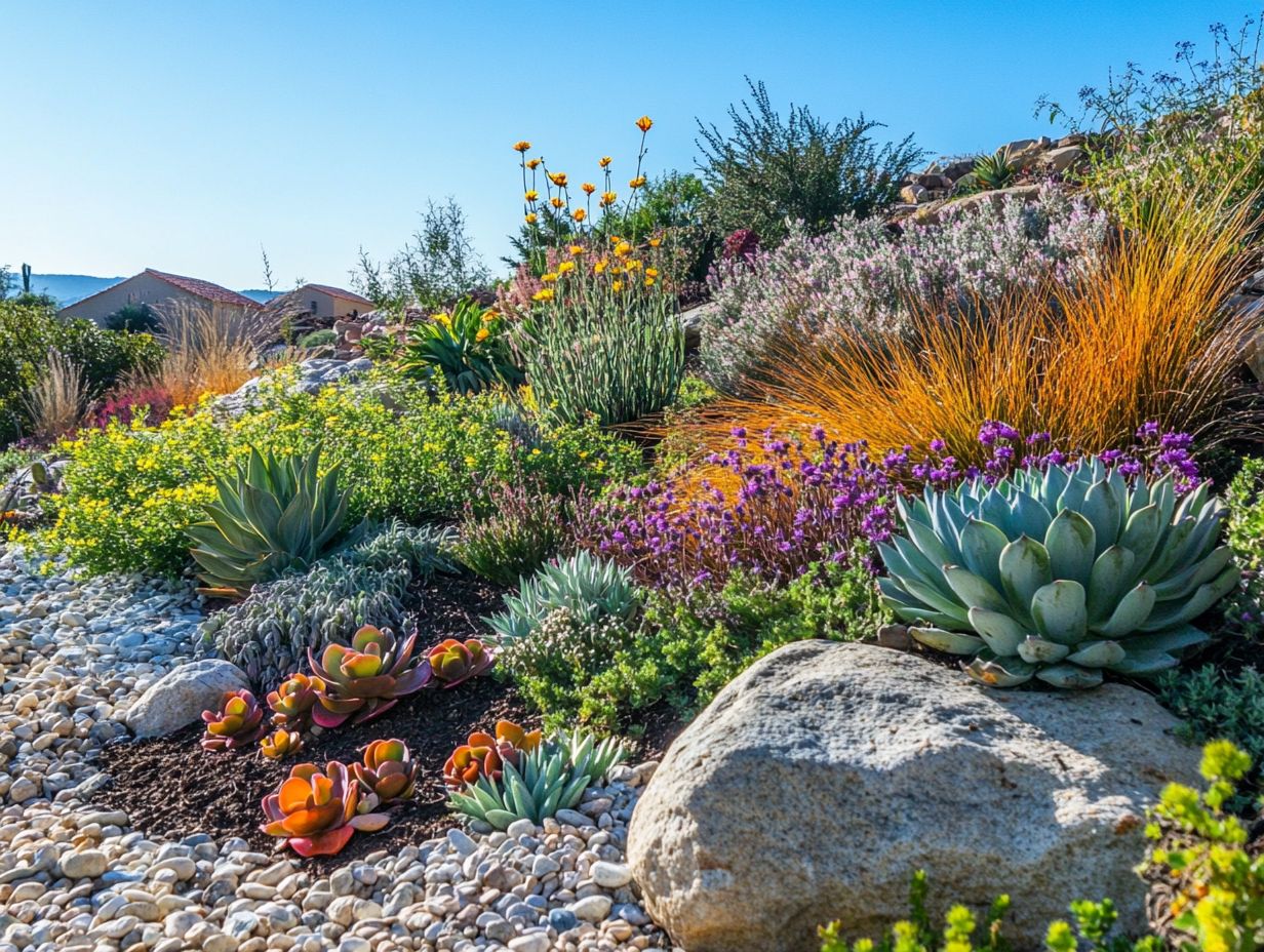 An example of a drought-resistant landscape