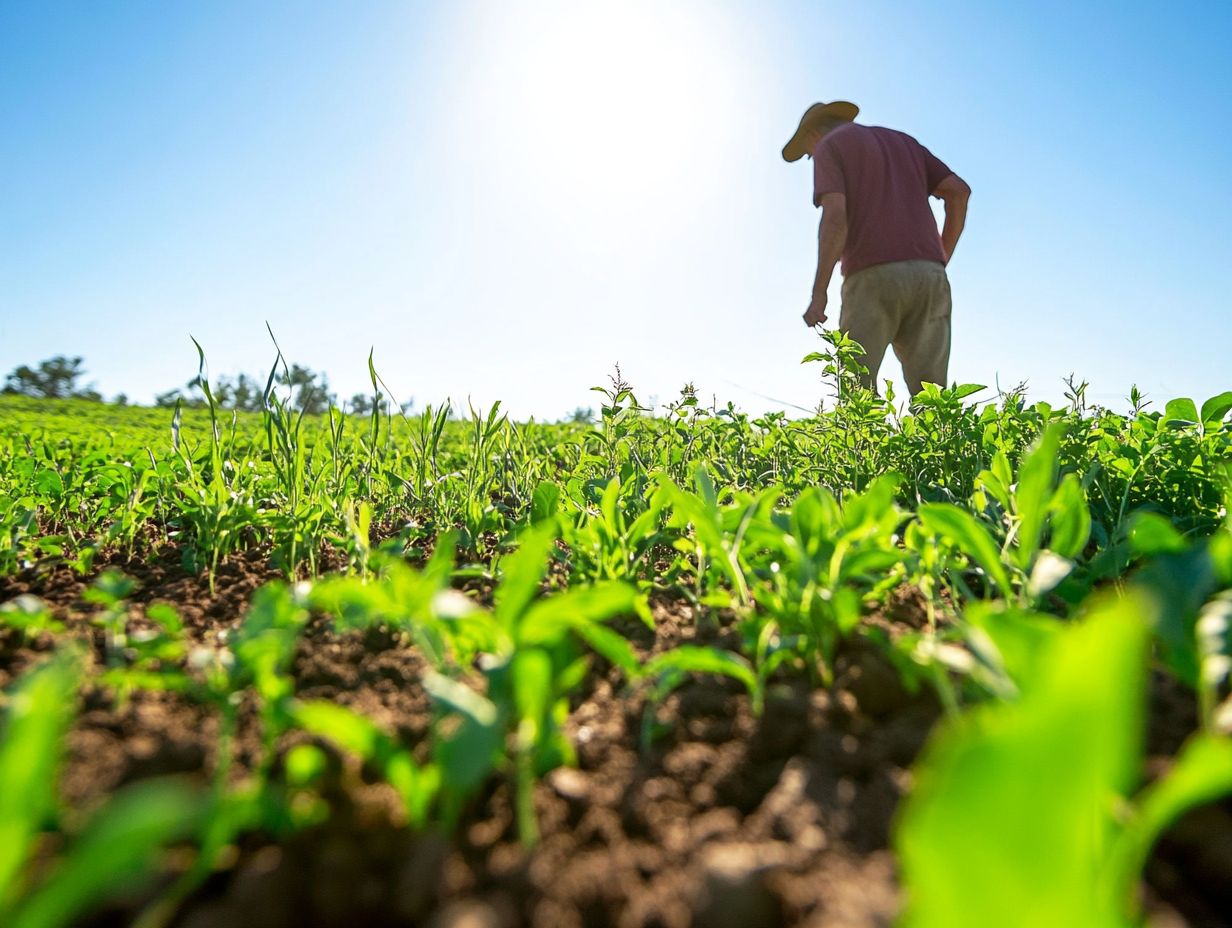 What are green manures and why are they beneficial?