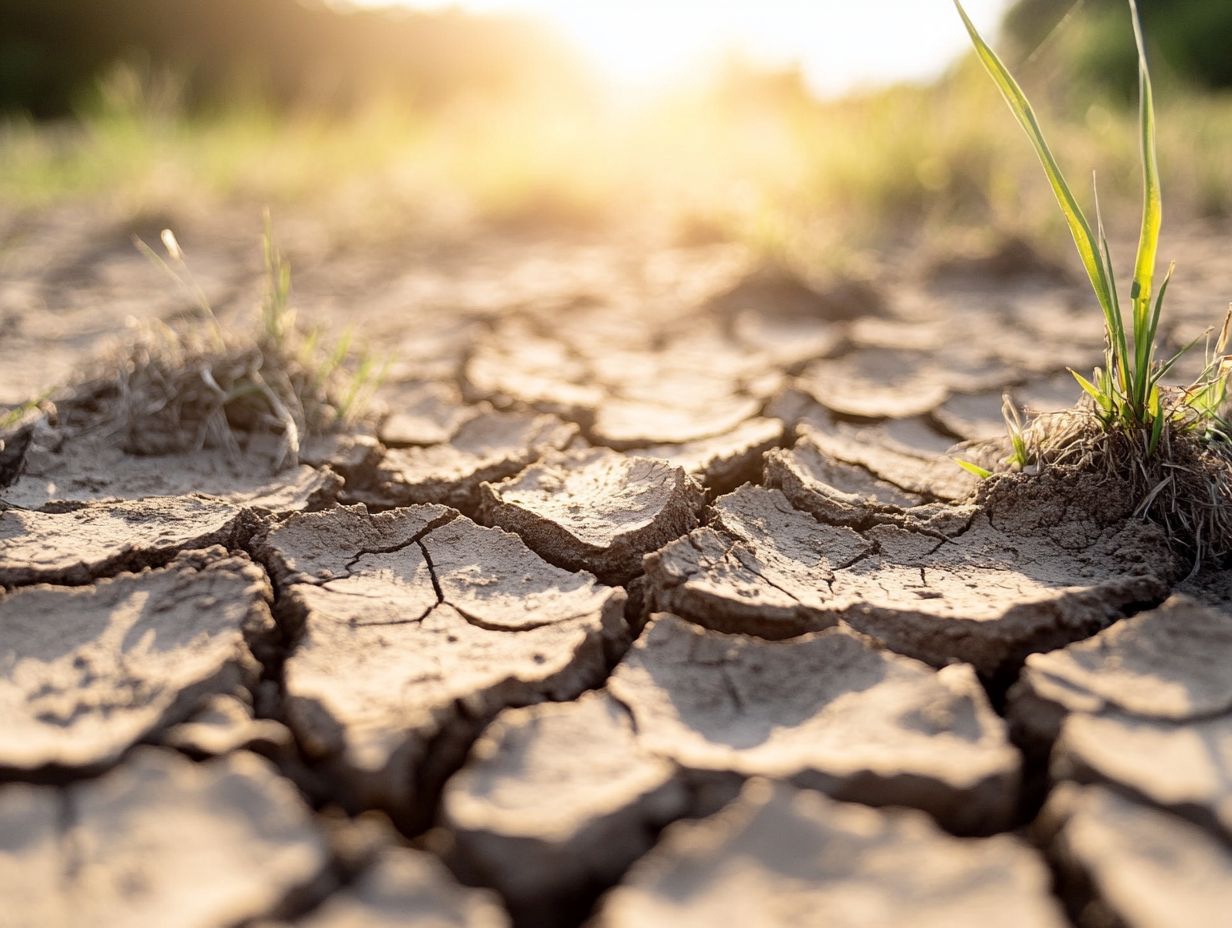 Importance of soil health in drought areas.