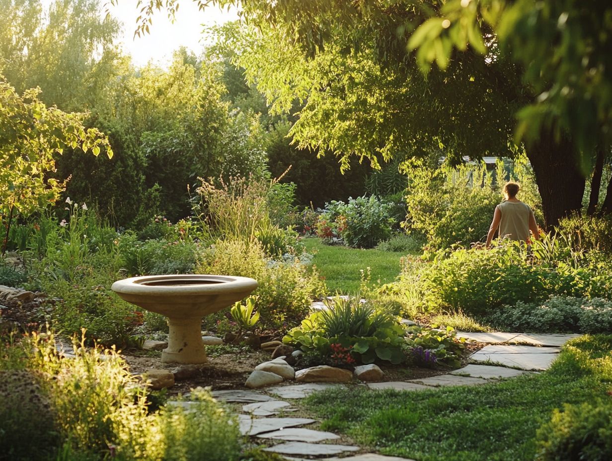 What is drought gardening and how does it benefit our mental health?