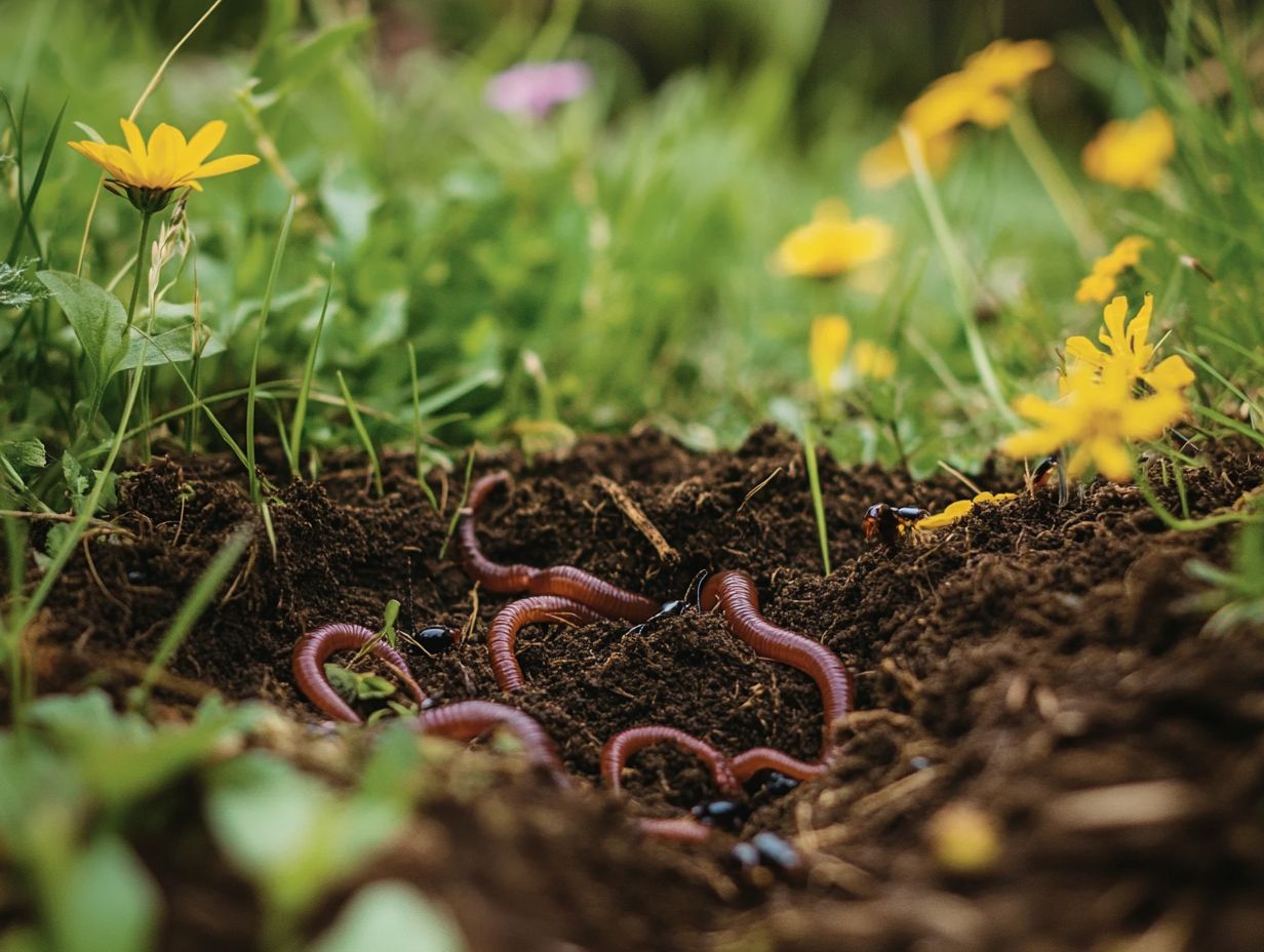 Illustration of Human Activities Affecting Soil Health