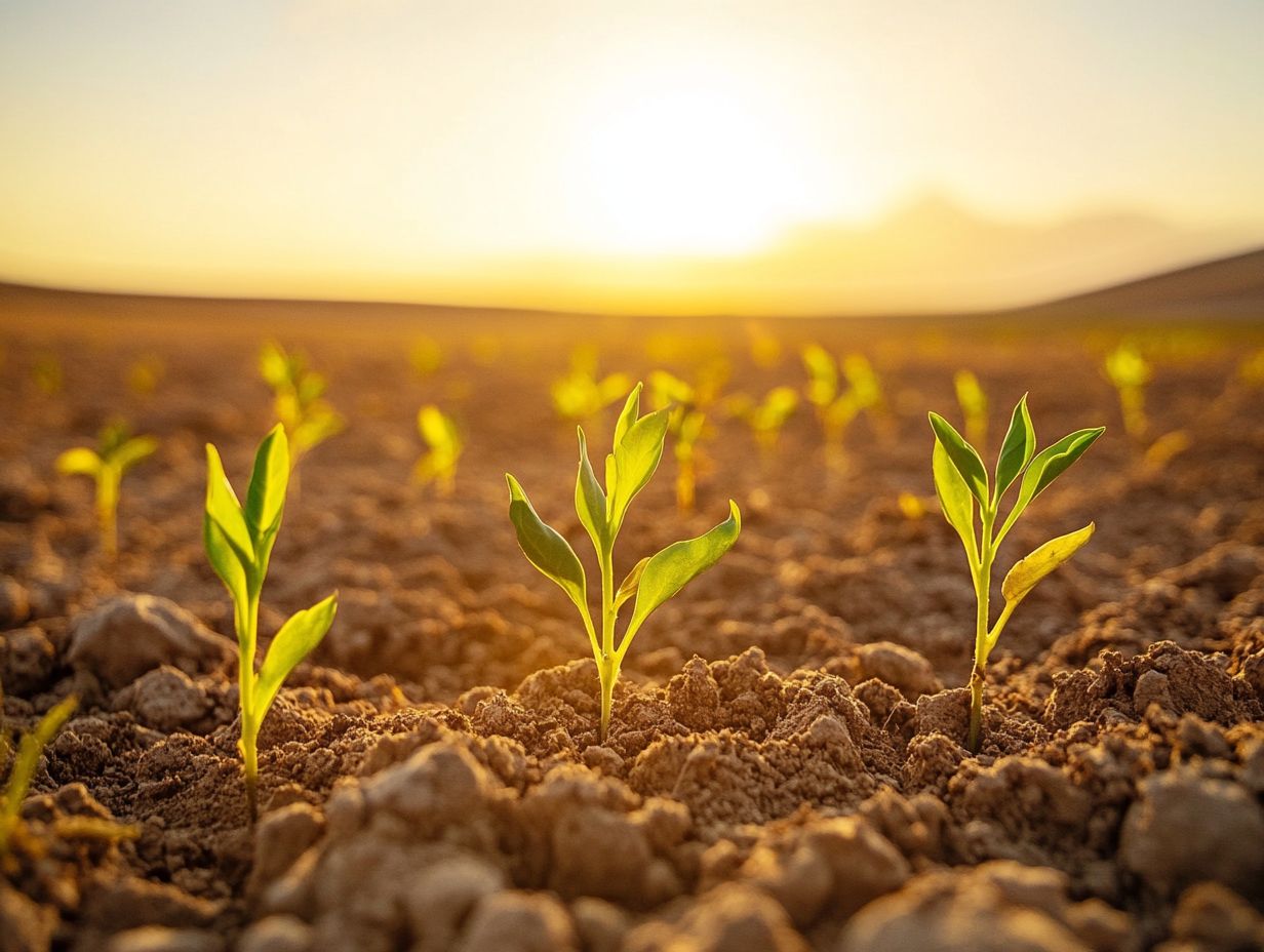 Crop Selection for Dry Areas