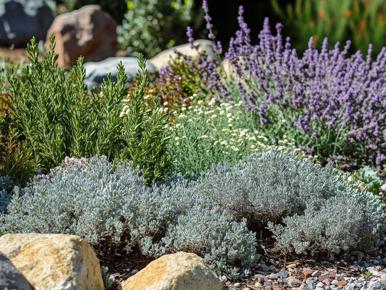 An infographic showing key takeaways about drought-tolerant ground covers.