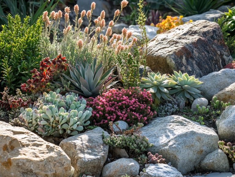 Top Drought-Resistant Plants for Rock Gardens