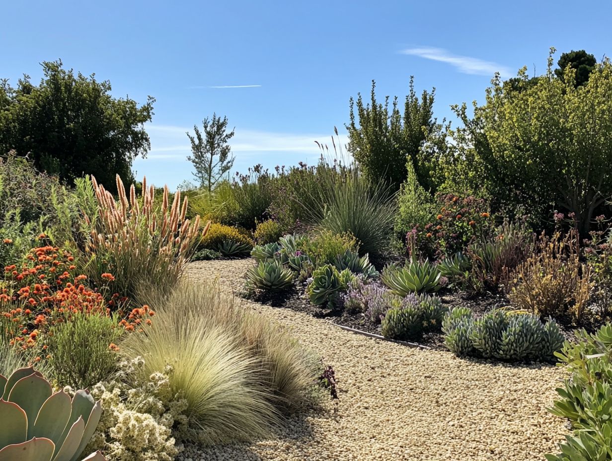 What are the benefits of transforming my garden for drought conditions?