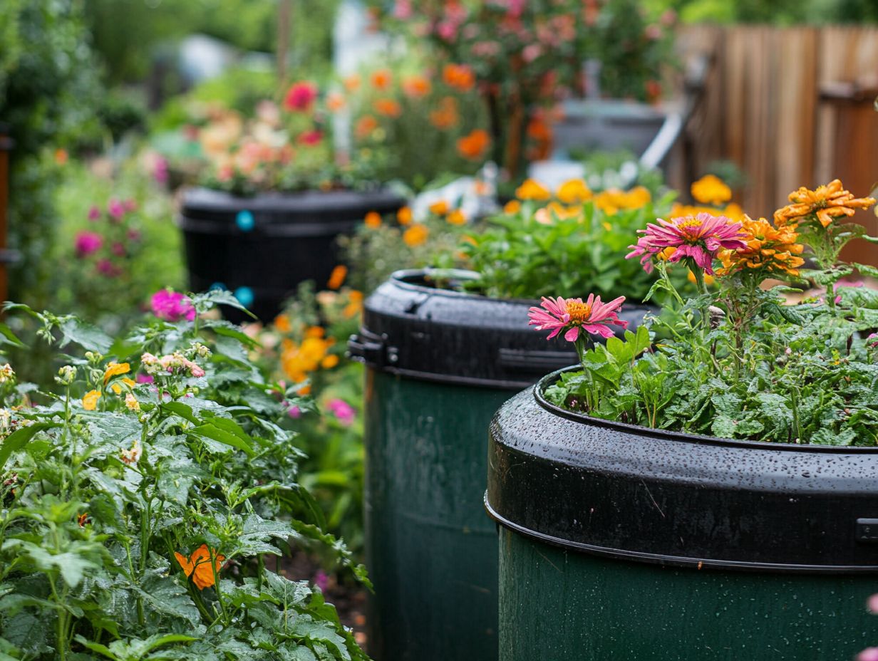 Rainwater benefits for plants