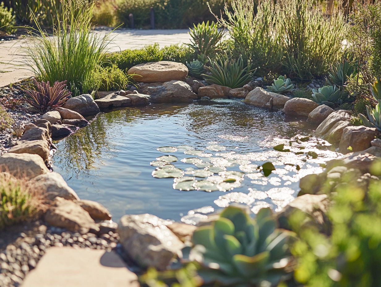 Types of Water Features for Drought-Tolerant Landscapes