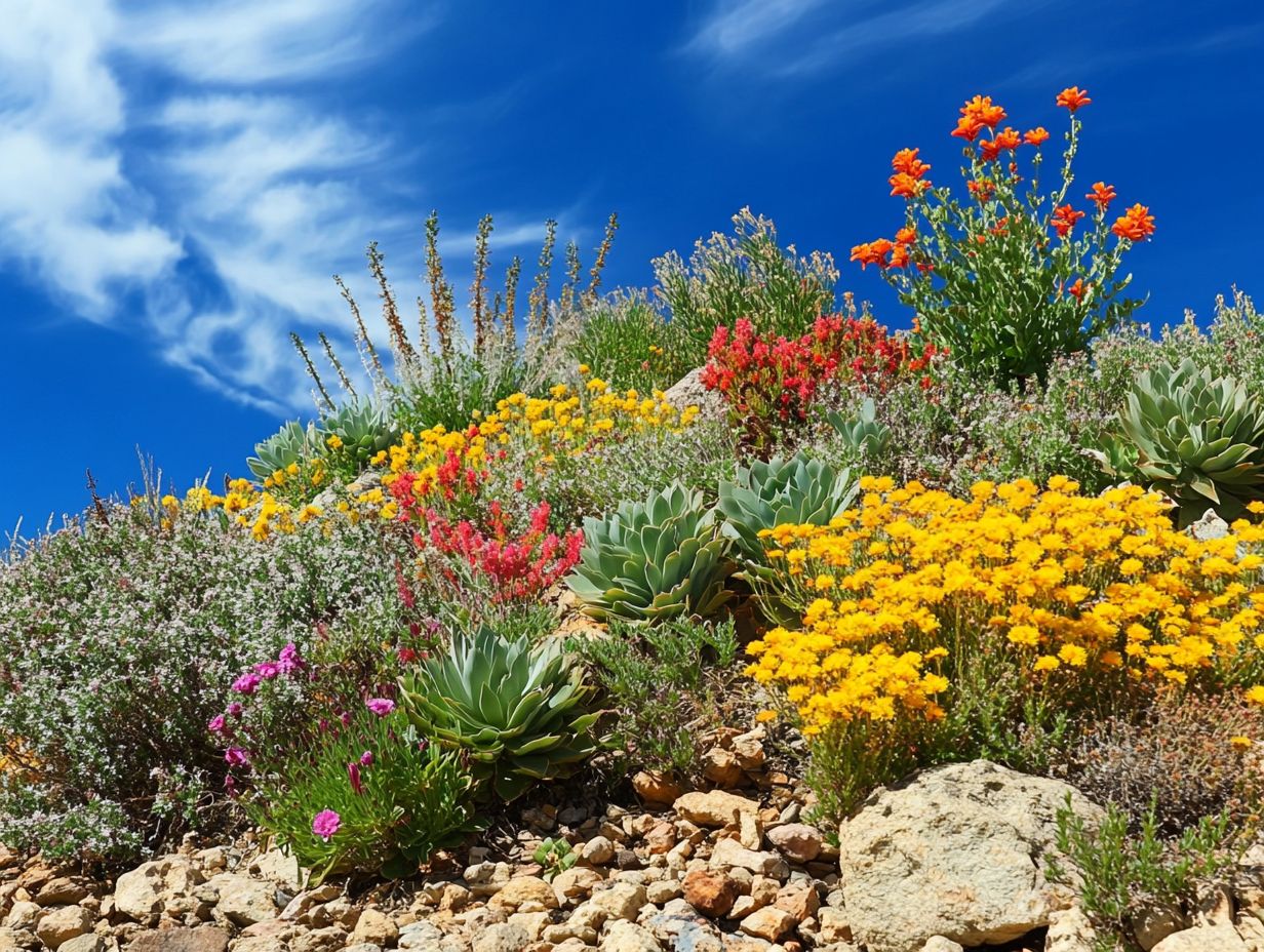 Image representing frequently asked questions about drought-resistant plants.