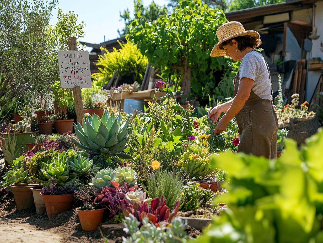 Strategies for Water Conservation in gardening.