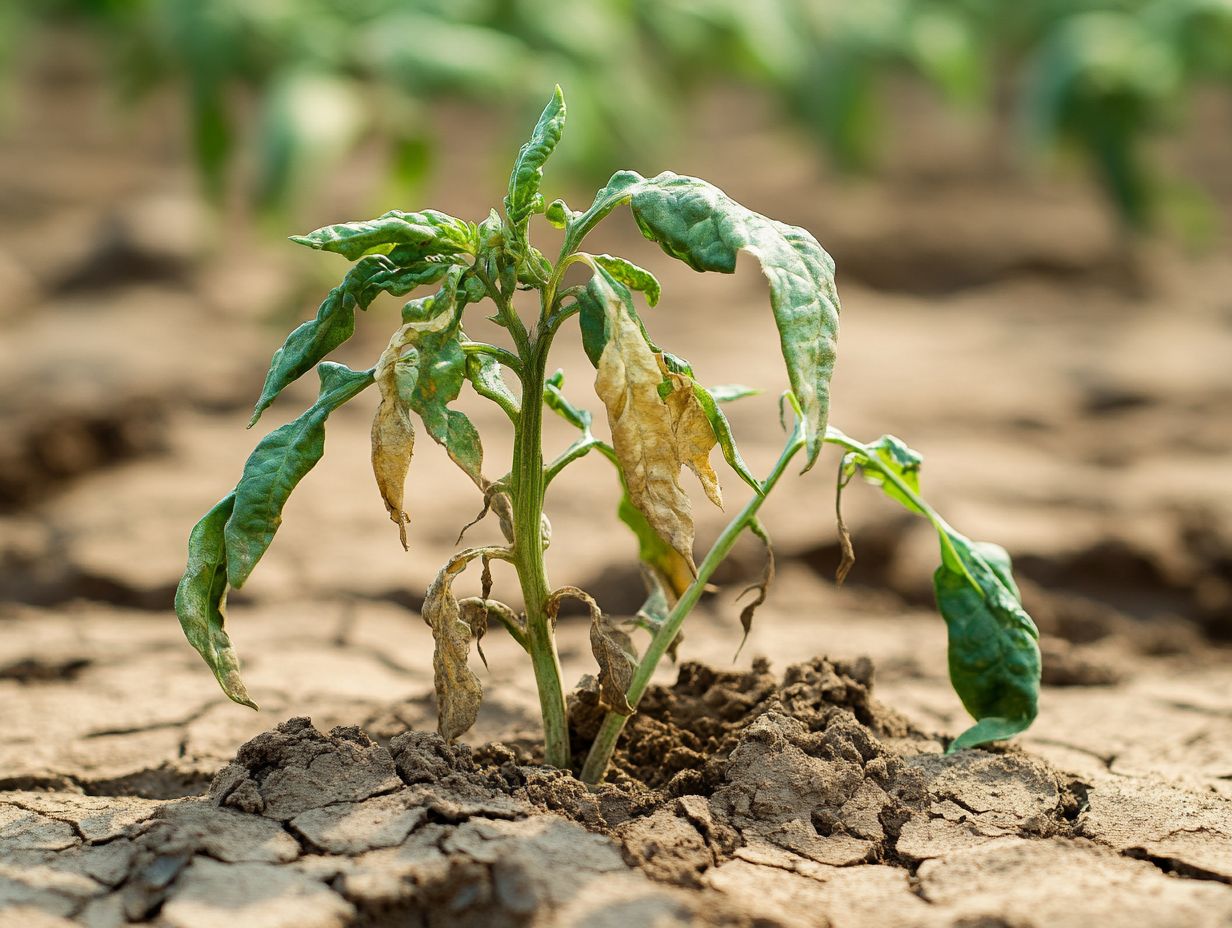 Image showing various methods to revive underwatered plants