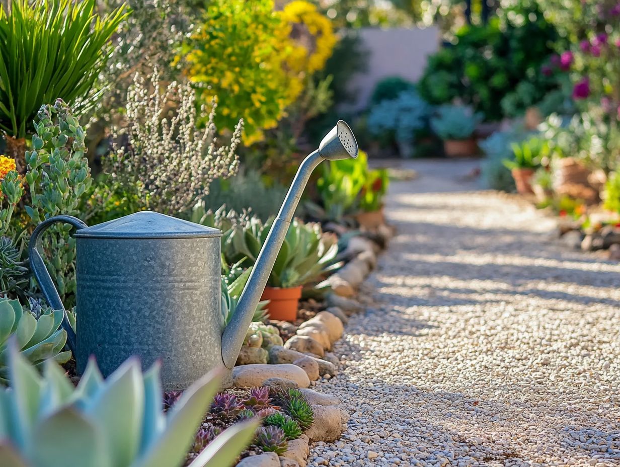 How do I choose the right location for a drought garden?